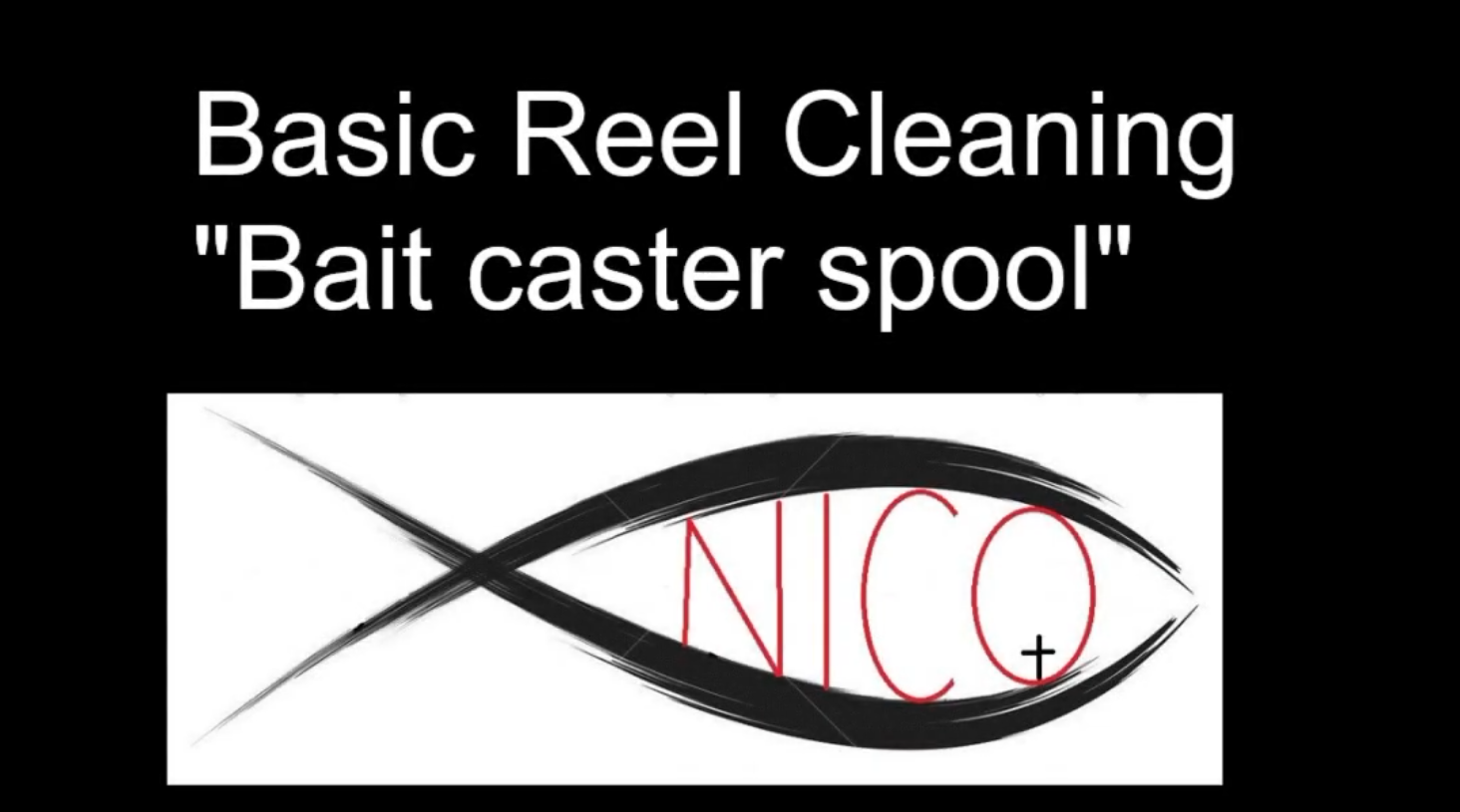 Basic Bait Caster Reel Cleaning